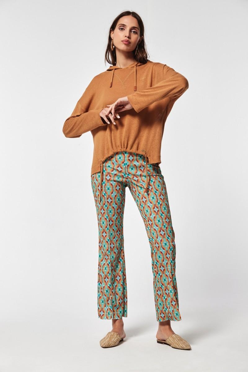 Oky Coky PANTALÓN HOLLIE PUNTO ESTAMPADO