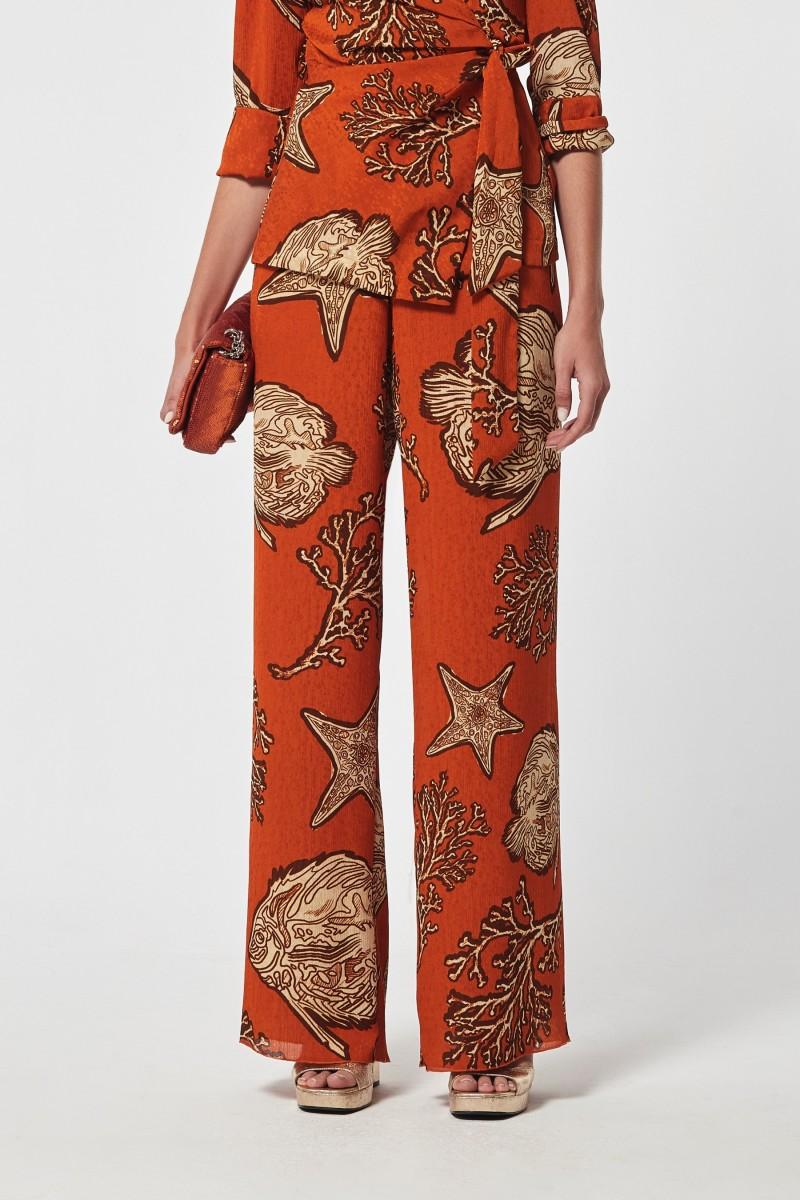 oky coky PANTALÓN IWIRA JACQUARD DE BAMBULA