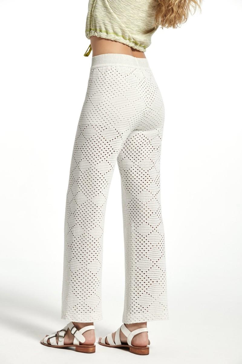 Oky Coky PANTALÓN IWIRA PUNTO EFECTO CROCHET