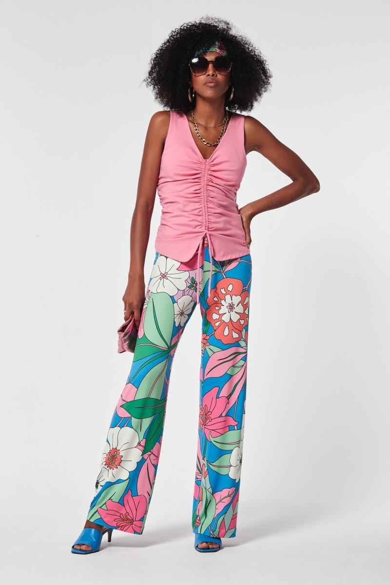 Oky Coky PANTALÓN IWIRA PUNTO ESTAMPADO