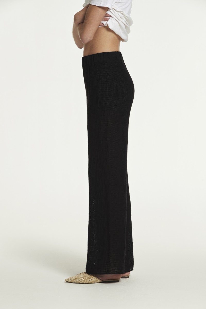 Oky Coky PANTALÓN IWIRA REJILLA DE LINO