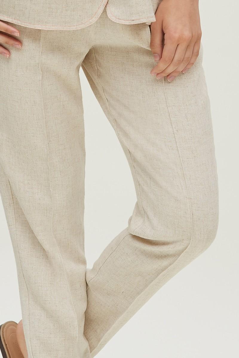 Oky Coky PANTALÓN LINO CON PINZAS