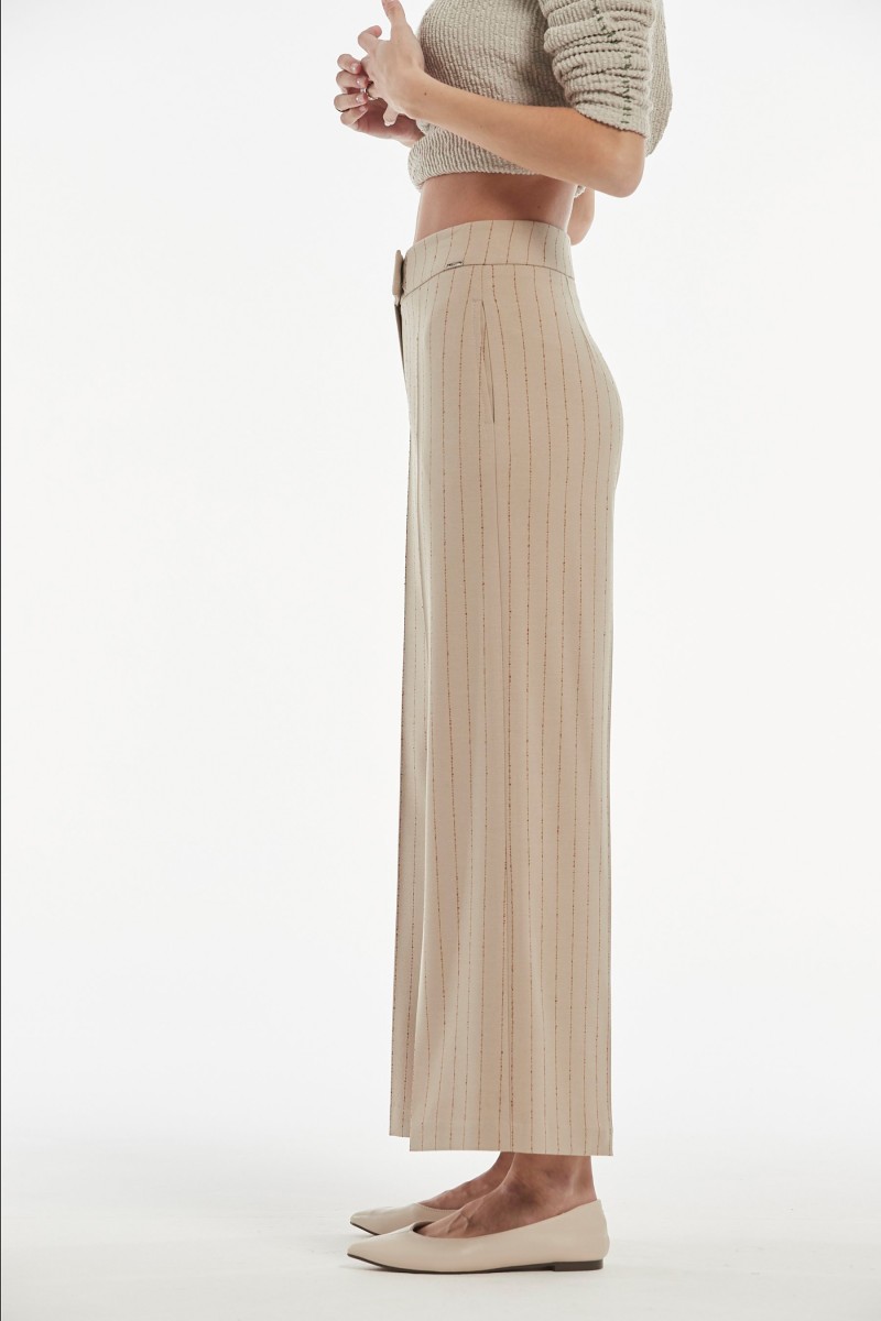 Oky Coky PANTALÓN LUANDA RAYA DIPLOMATICA DESIGUAL