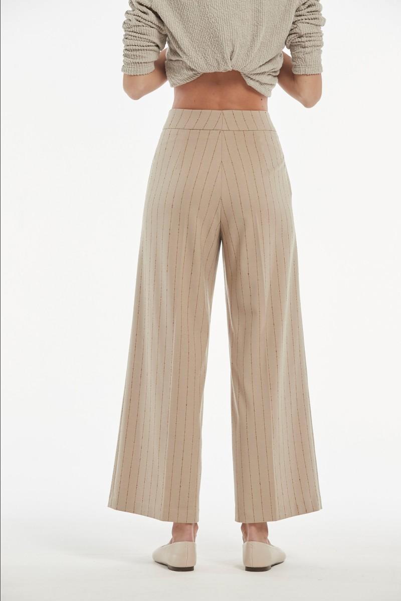 Oky Coky PANTALÓN LUANDA RAYA DIPLOMATICA DESIGUAL