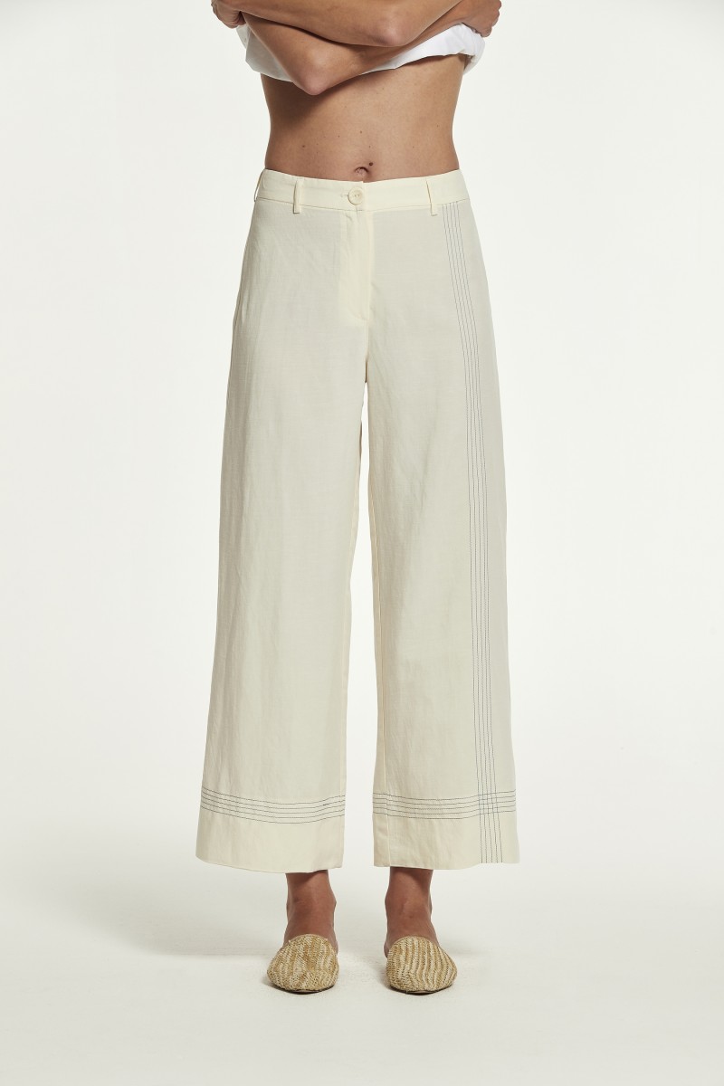 oky coky PANTALÓN LYNO LINO VISCOSA