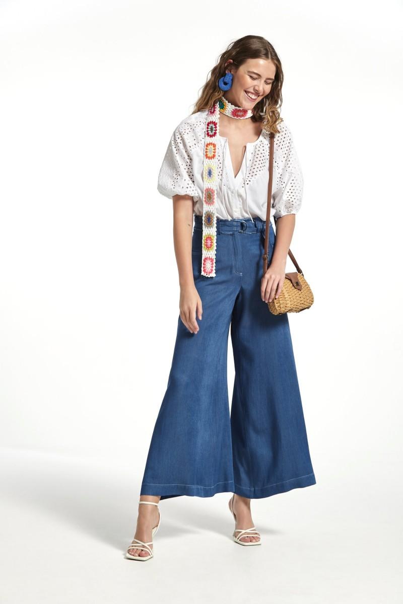 oky coky PANTALÓN MADAL CHAMBRAY