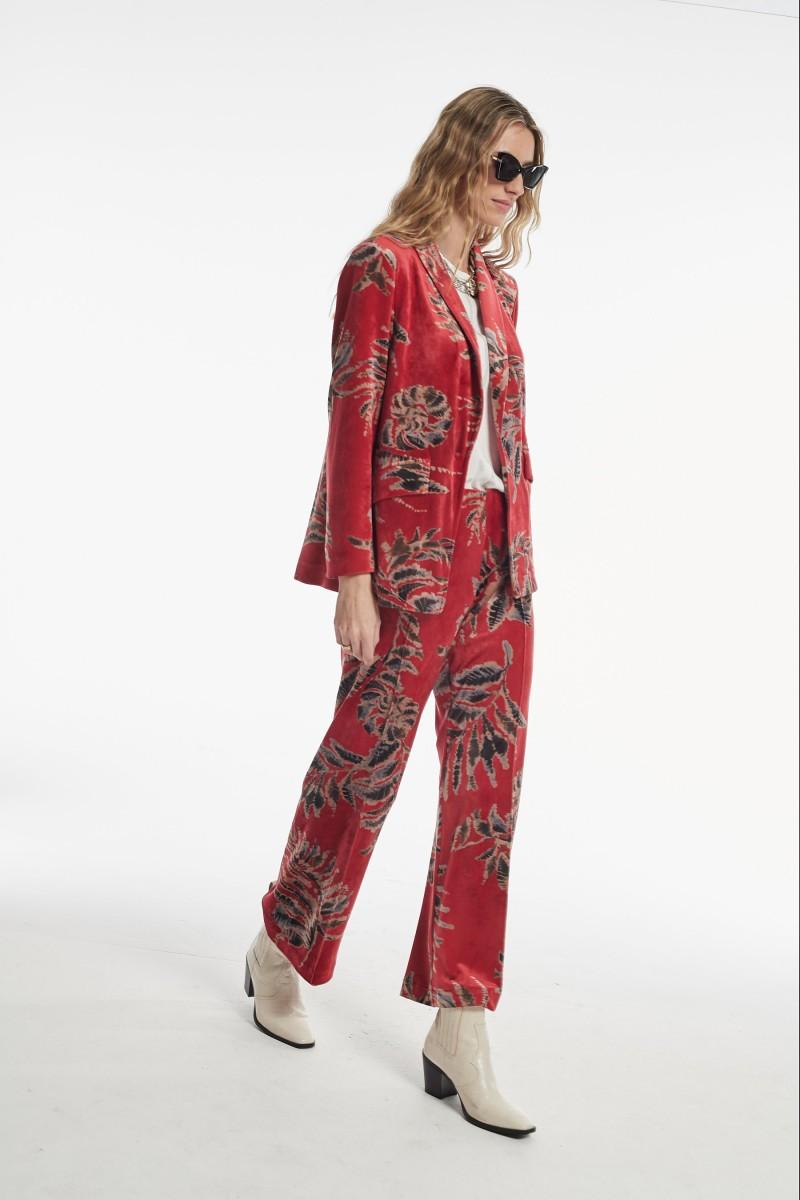 Oky Coky PANTALÓN MILLON TERCIOPELO ESTAMPADO