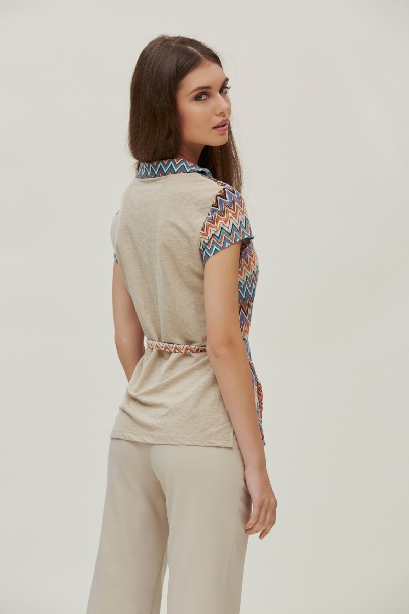 Oky Coky PANTALÓN PALAZZO ALGODÓN STRETCH