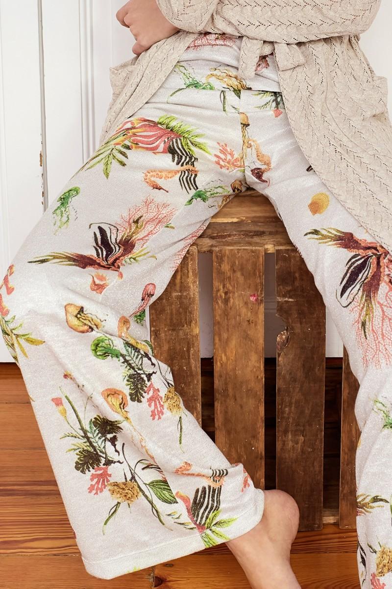 Oky Coky PANTALÓN PALAZZO LUREX