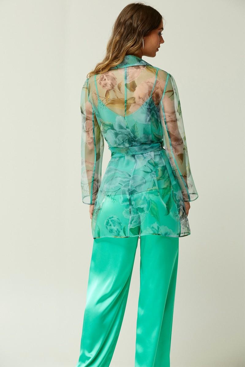 Oky Coky PANTALÓN PALAZZO RASO