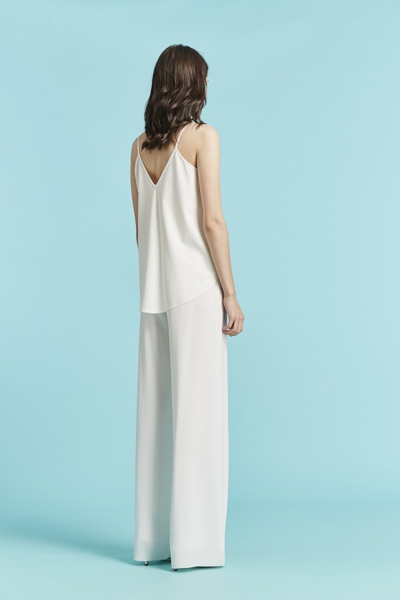 Oky Coky PANTALÓN PALAZZO WIFI SARGA LIGERA