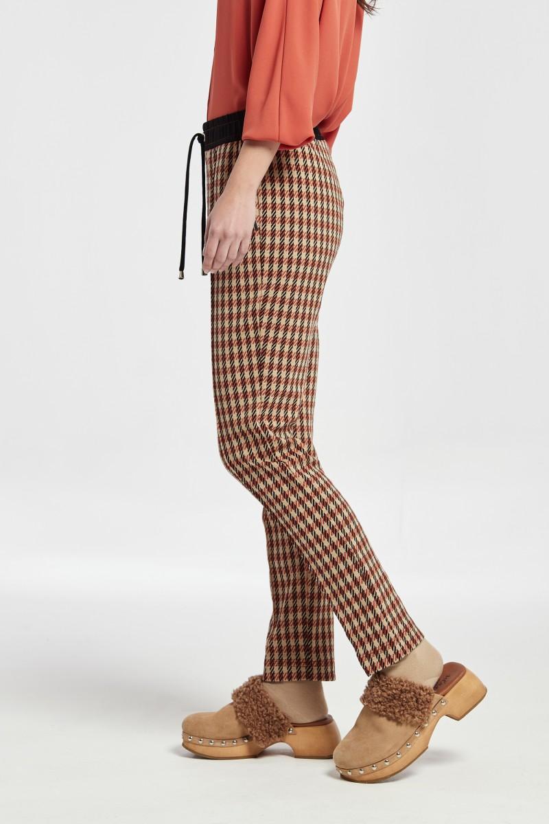 Oky Coky PANTALÓN RAMÓN PUNTO JACQUARD TRICOLOR