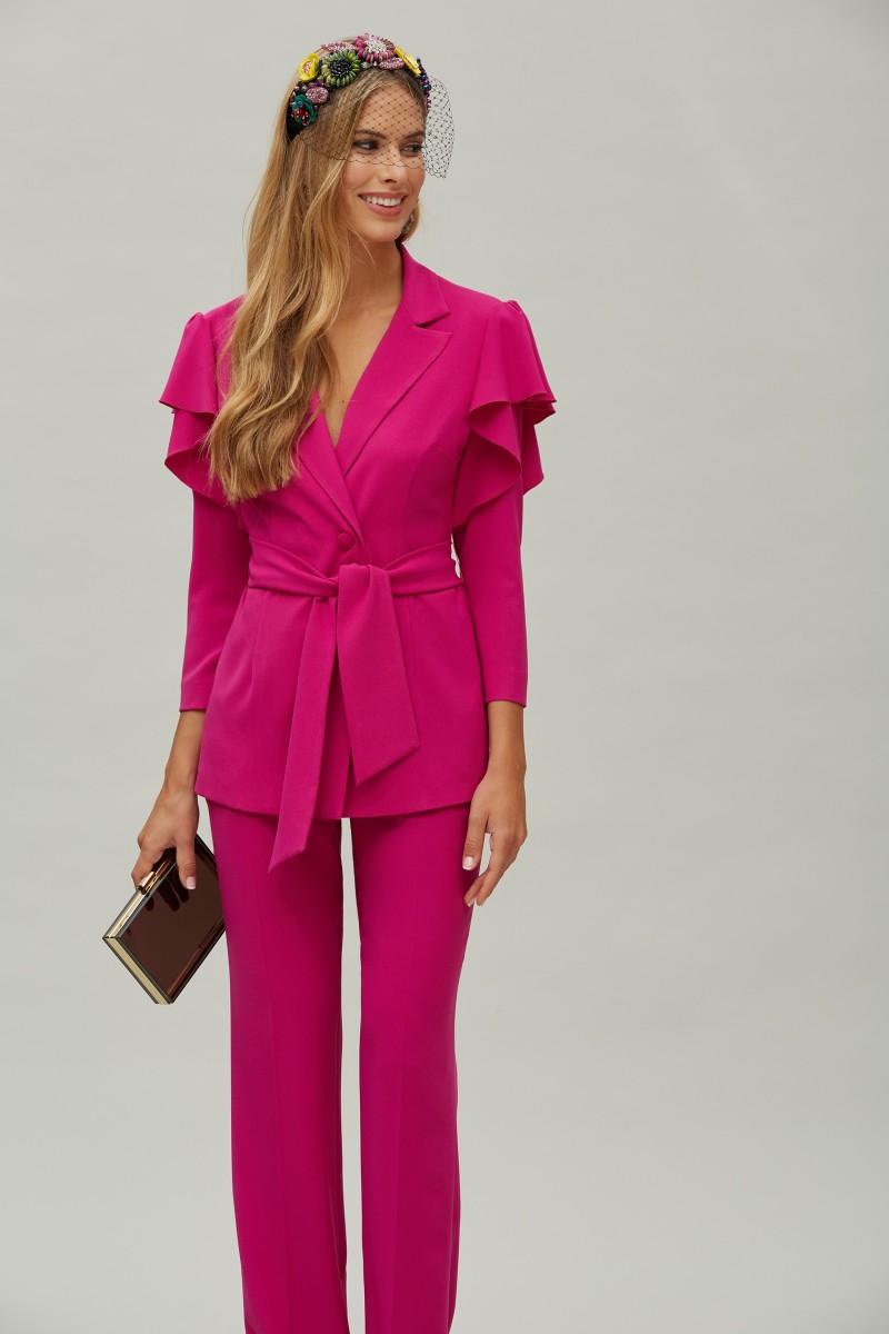 oky coky PANTALÓN RECTO CREPÉ