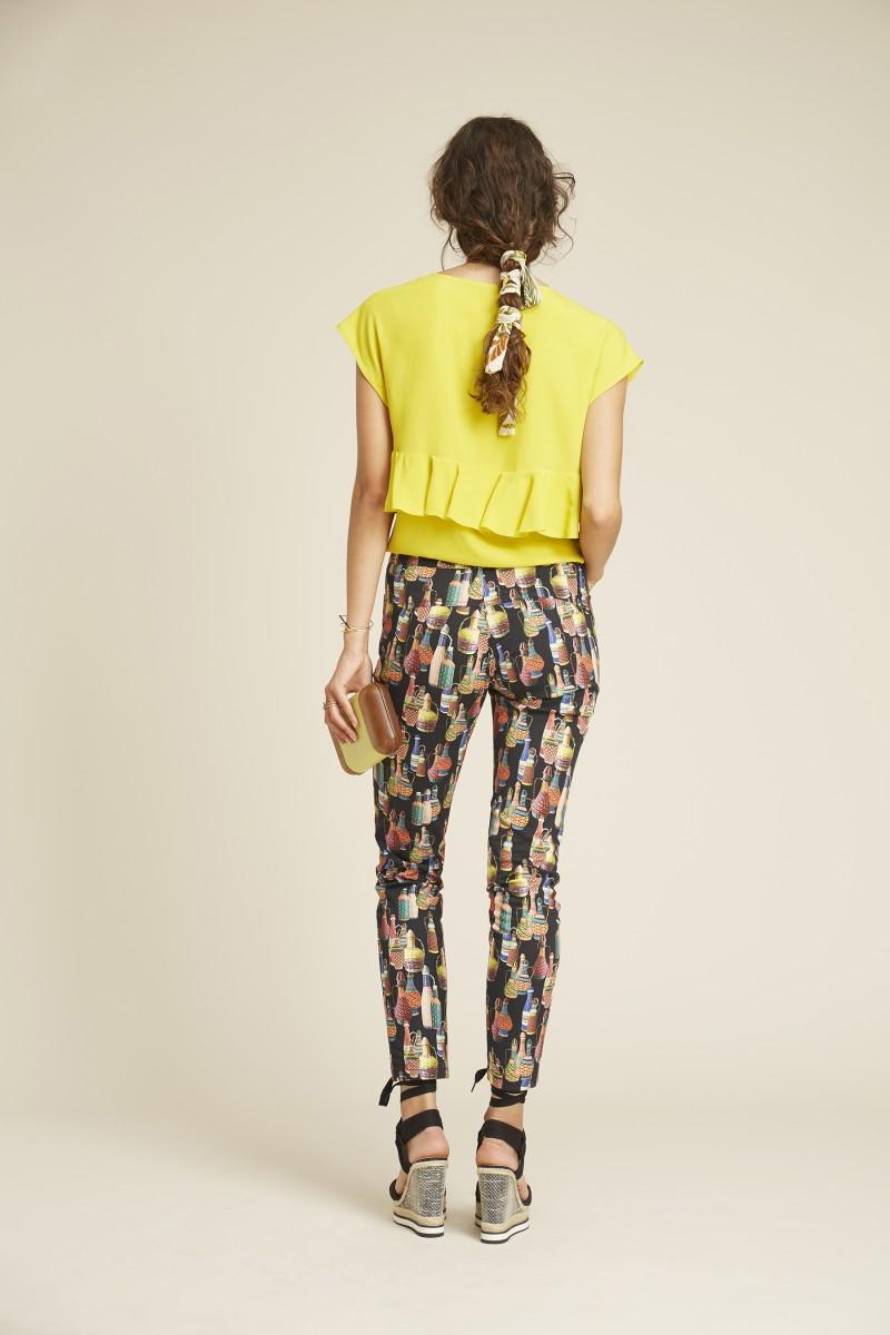 Oky Coky PANTALÓN SARGA STRECH ESTAMPADO