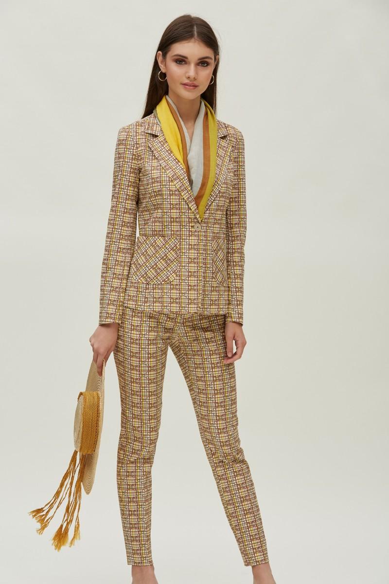 oky coky PANTALON SASTRE PIQUÉ -ESTAMPADO EXCLUSIVO