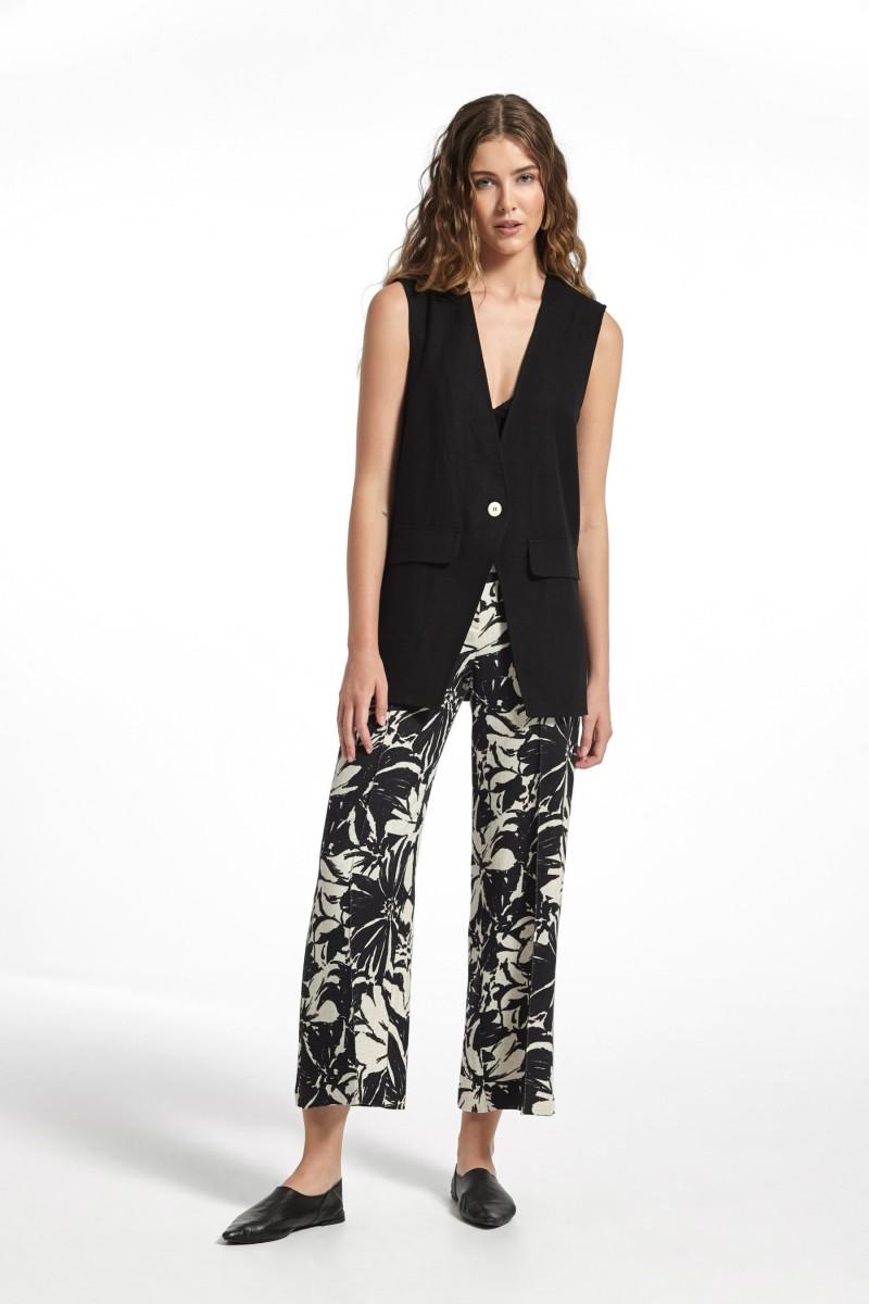 Oky Coky PANTALÓN SINKA LINO RUSTICO ESTAMPADO