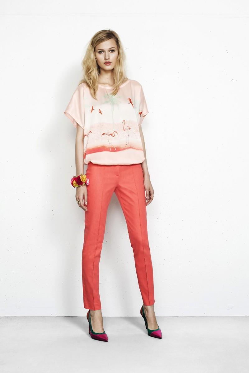 oky coky PANTALÓN SLIM LANA