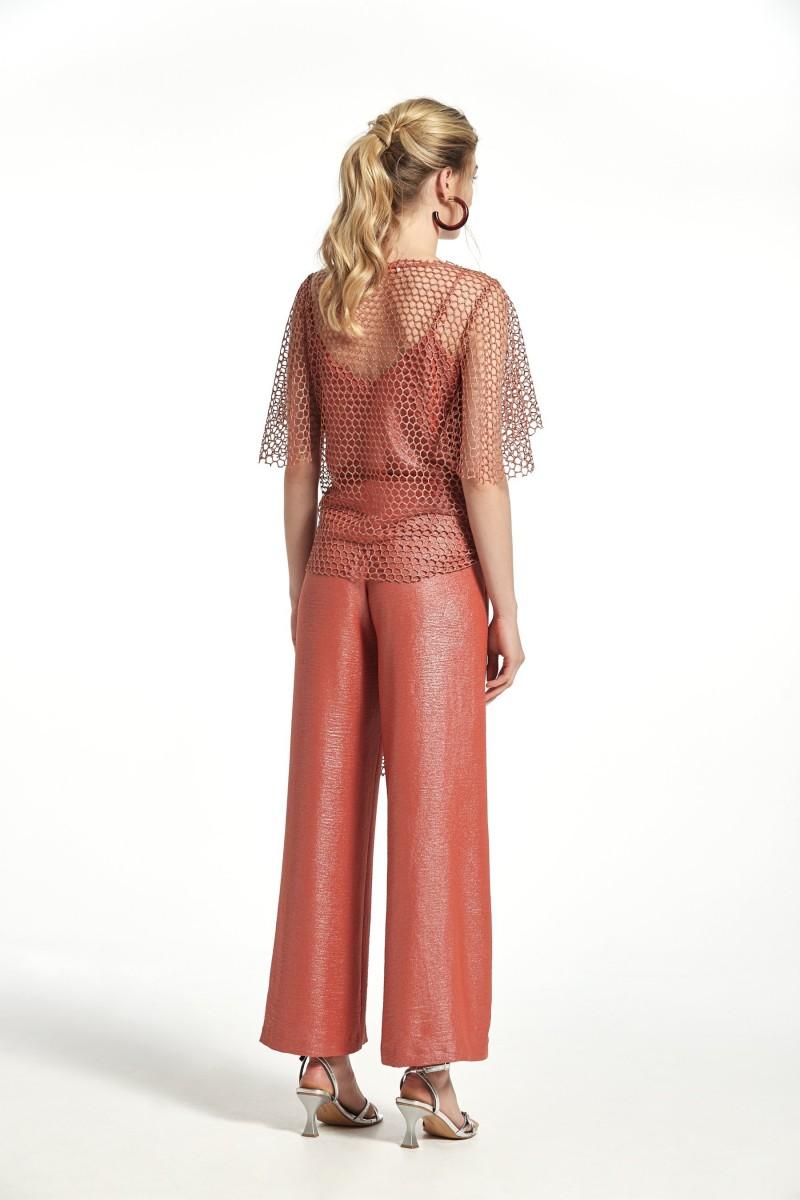 Oky Coky PANTALÓN VITER LAMINADO LUREX