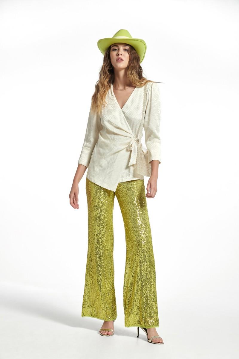 oky coky PANTALÓN VOMIL LENTEJUELA BRILLO