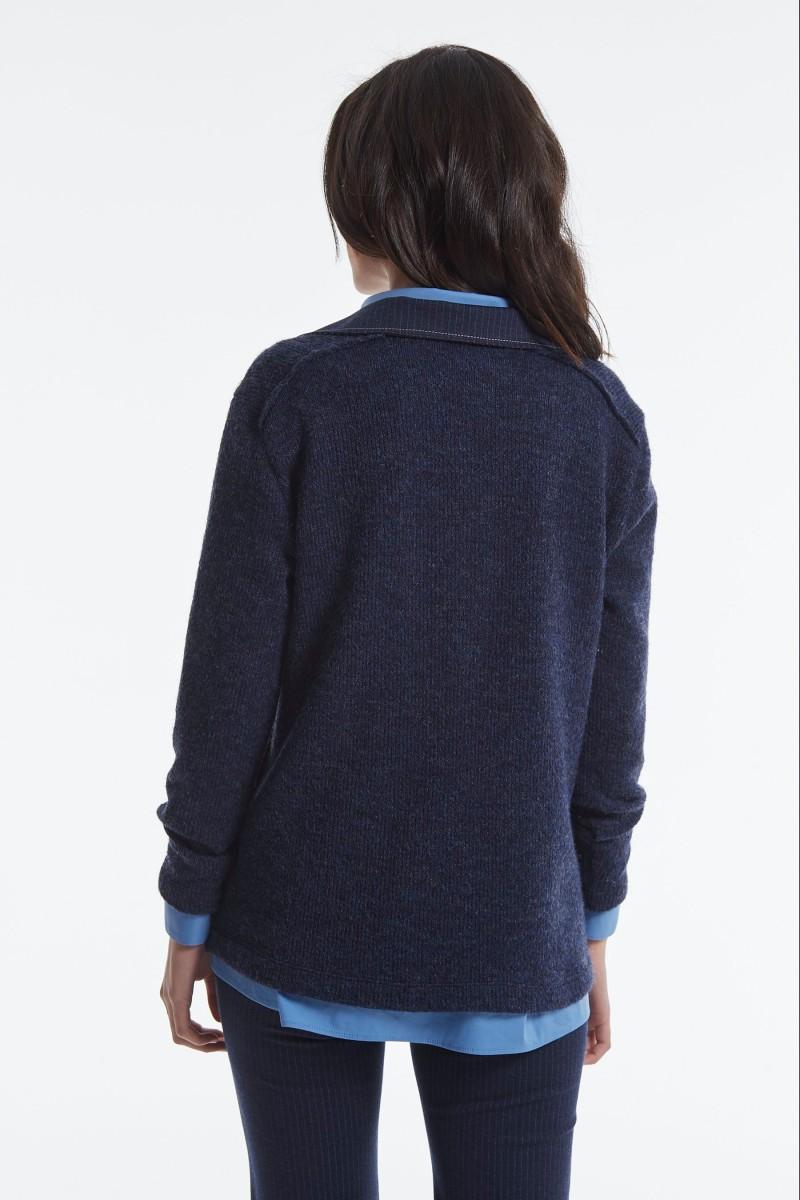 Oky Coky POLO MUTRA PUNTO TRICOT MELANGE