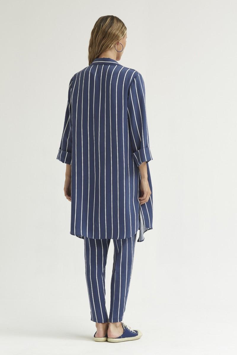 Oky Coky SOBRECAMISA ANUDADA RAYA DIPLOMÁTICA