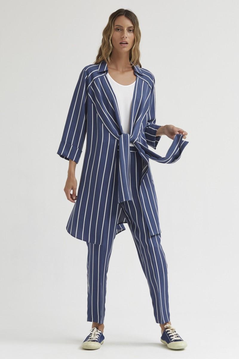 Oky Coky SOBRECAMISA ANUDADA RAYA DIPLOMÁTICA