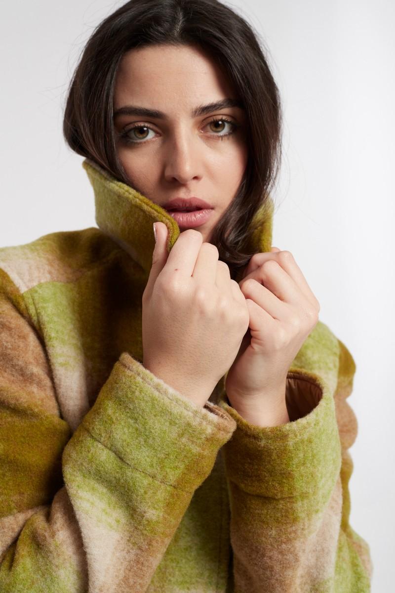 Oky Coky SOBRECAMISA FELIU CUADRO DE LANA