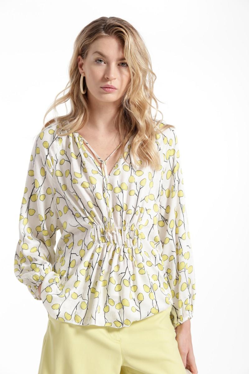 Oky Coky TOP AGREN VISCOSA ESTAMPADA