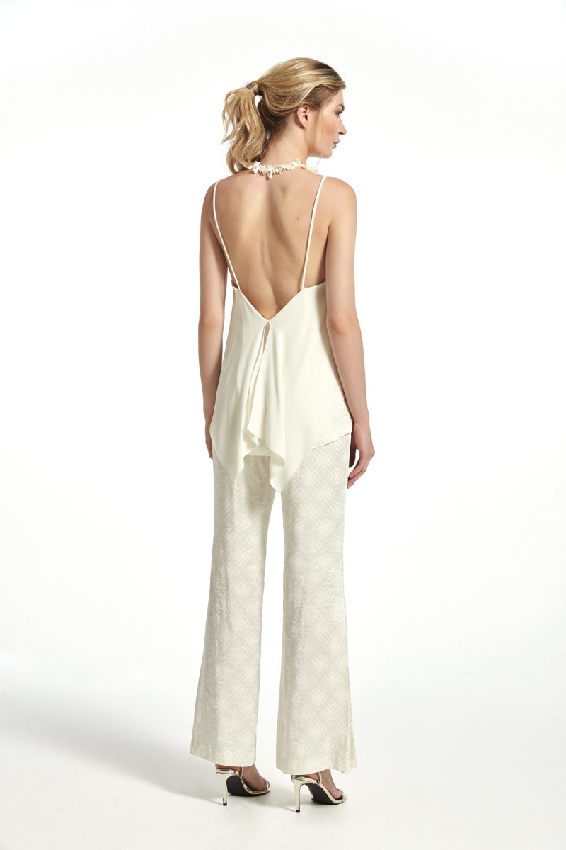 Oky Coky TOP ALOFI JACQUARD GEOMETRICO