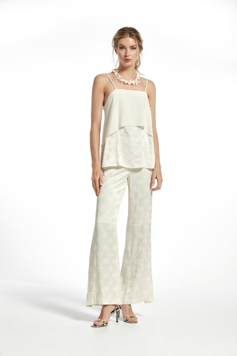 oky coky TOP ALOFI JACQUARD GEOMETRICO