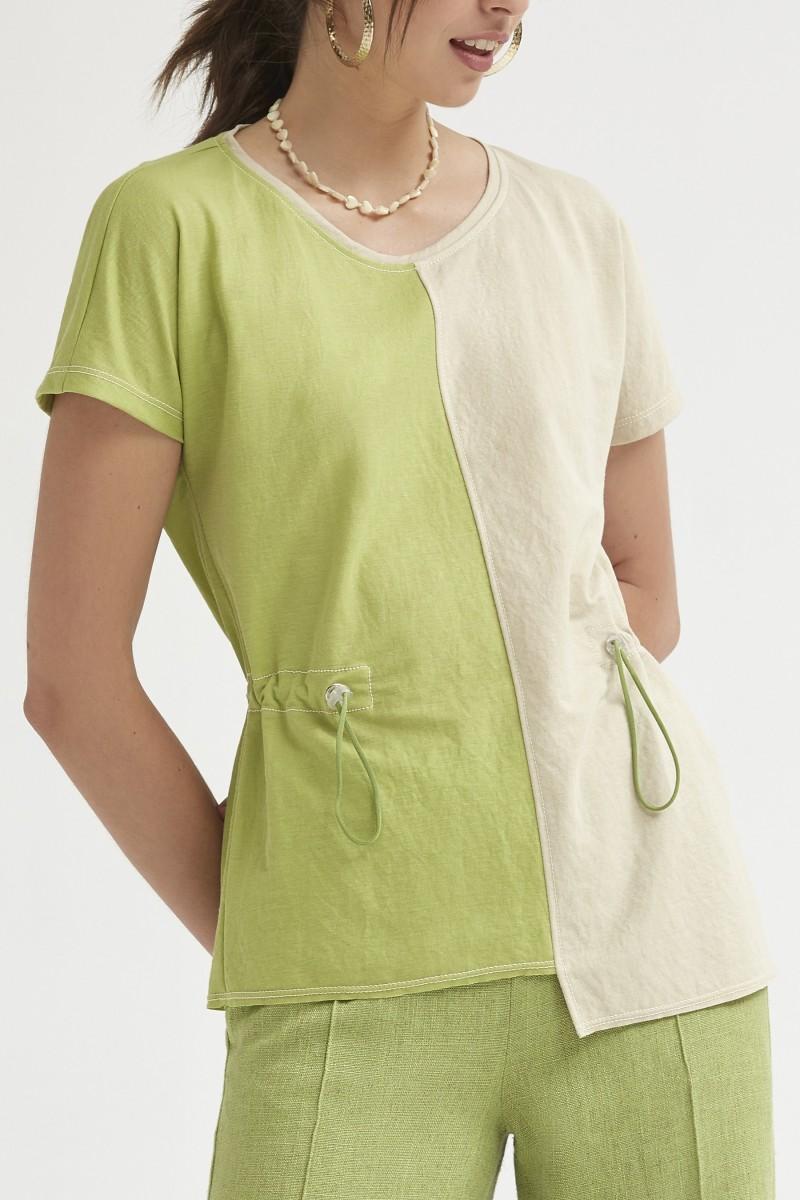 Oky Coky TOP ASIMÉTRICO PUNTO GRANITO