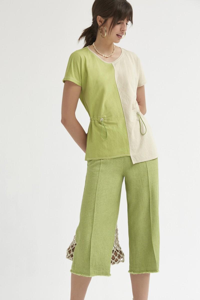 Oky Coky TOP ASIMÉTRICO PUNTO GRANITO