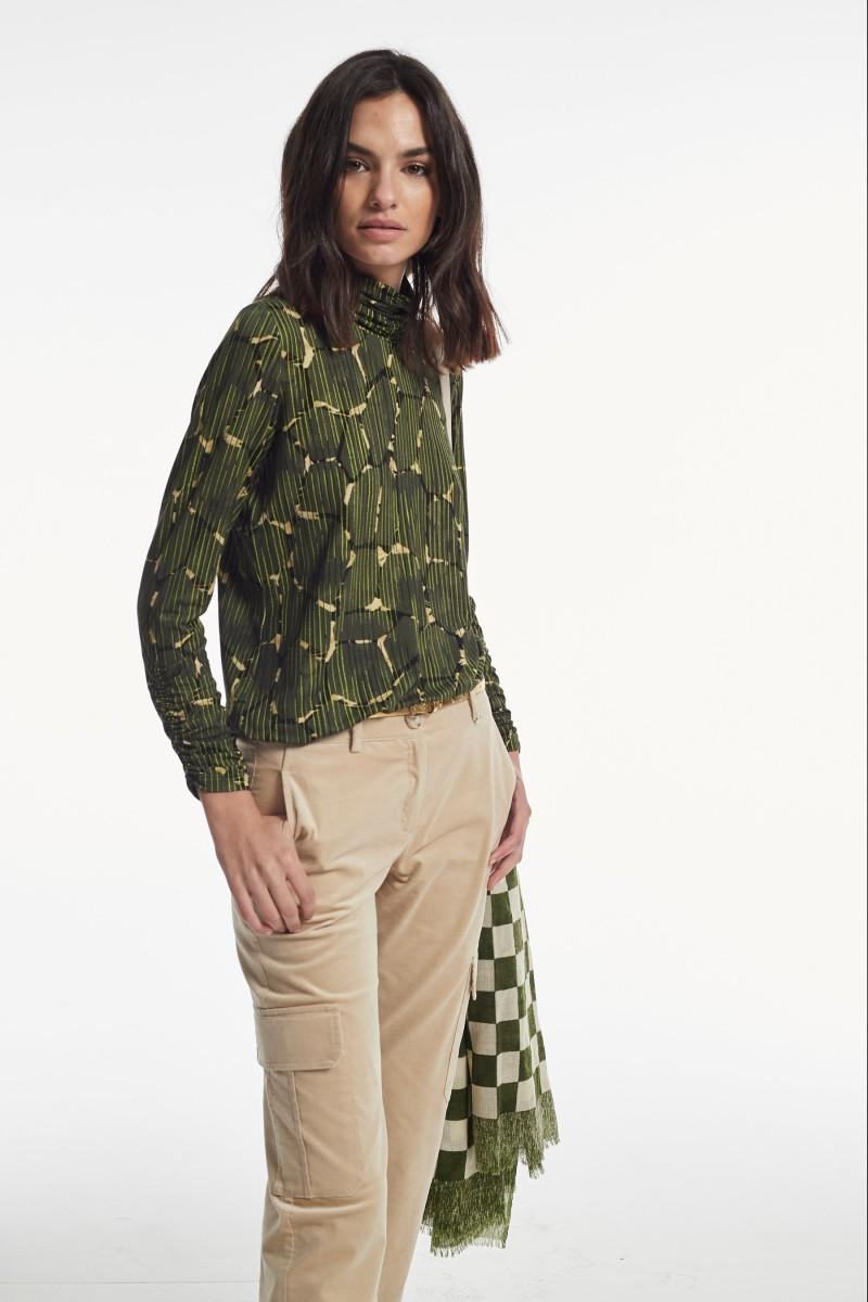 Oky Coky TOP BORGO PUNTO ESTAMPADO