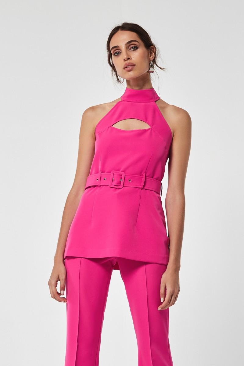 oky coky TOP CATEY PLANA STRETCH