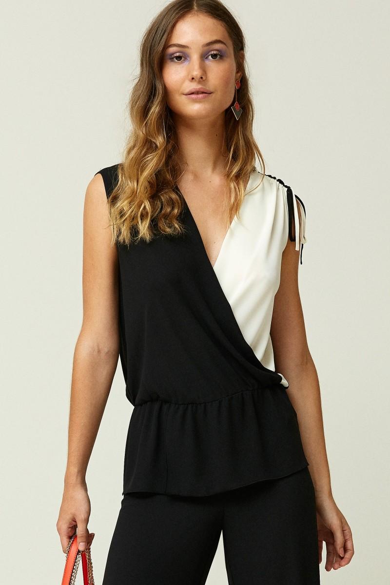 oky coky TOP CRUZADO GASA