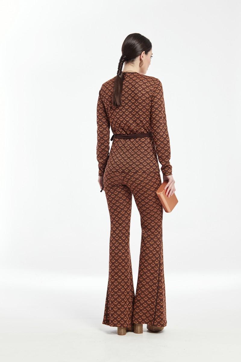 Oky Coky TOP CRUZADO PUNTO DE LUREX MULTICOLOR