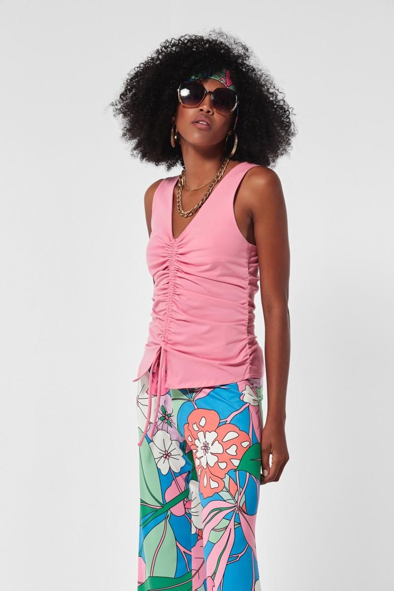 oky coky TOP CURIEL PUNTO DE ALGODON