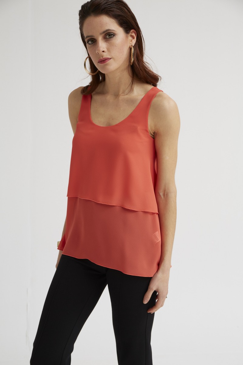 Oky Coky TOP DOBLE CAPA GASA