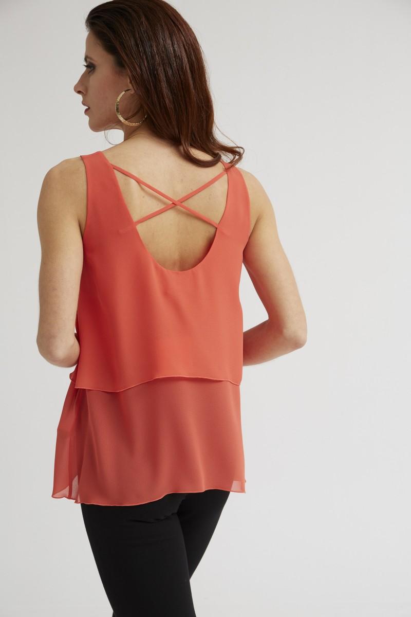 Oky Coky TOP DOBLE CAPA GASA