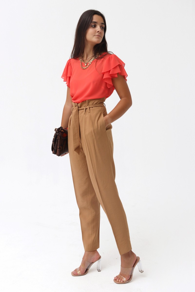 oky coky TOP GASA MANGA VOLANTE