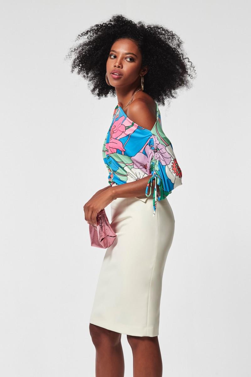 Oky Coky TOP GRACO PUNTO ESTAMPADO