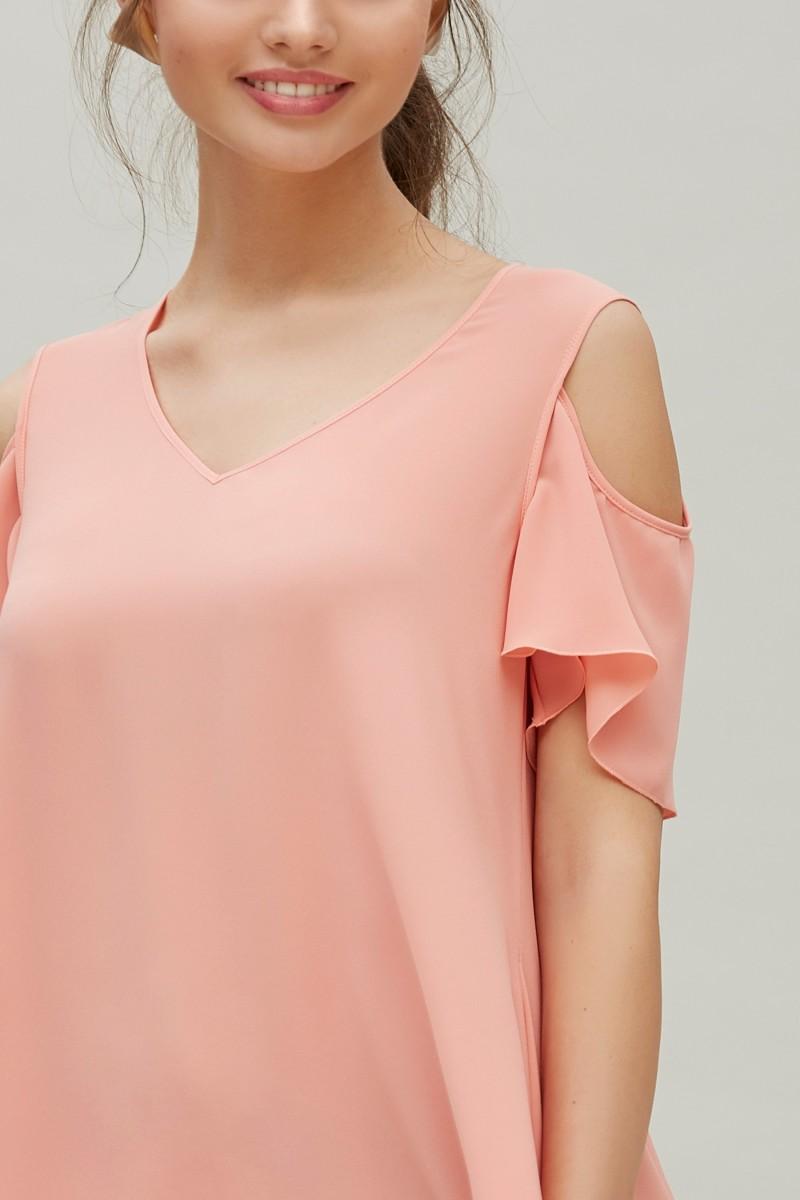 Oky Coky TOP HOMBRO DESCUBIERTO GASA