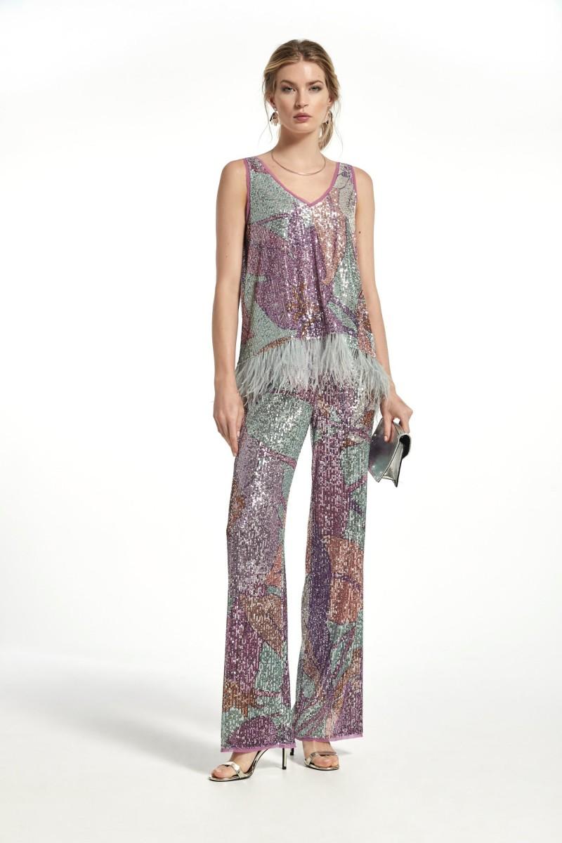 oky coky TOP LIUVA LENTEJUELA BRILLO