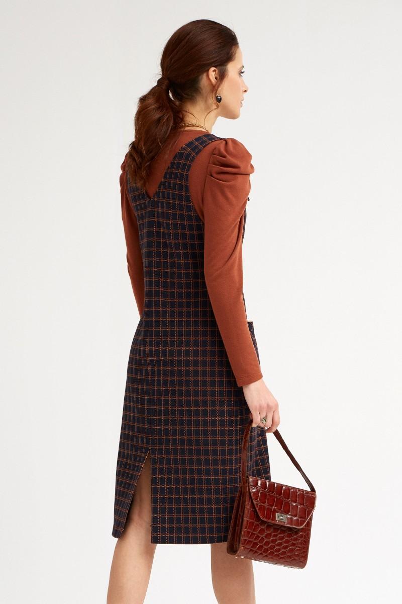 Oky Coky TOP MANGA FRUNCIDA PUNTO