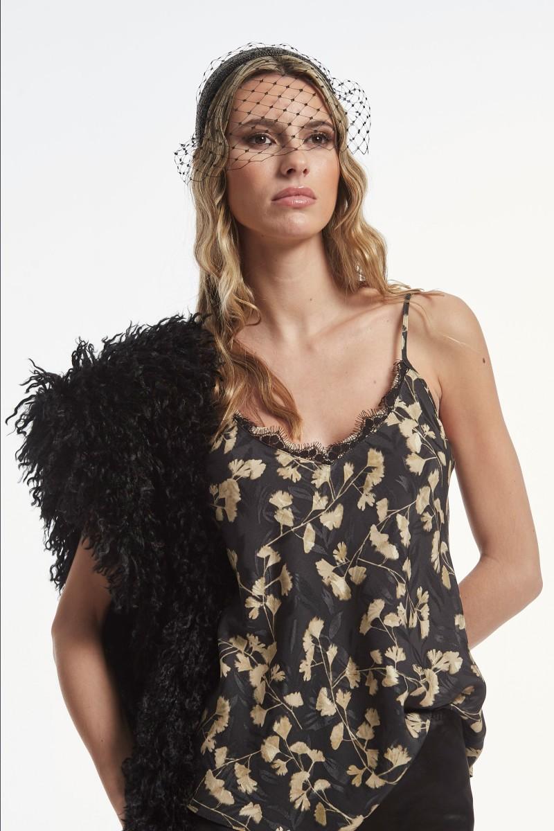 oky coky TOP MIKEL JACQUARD ECOVERO ESTAMPADO