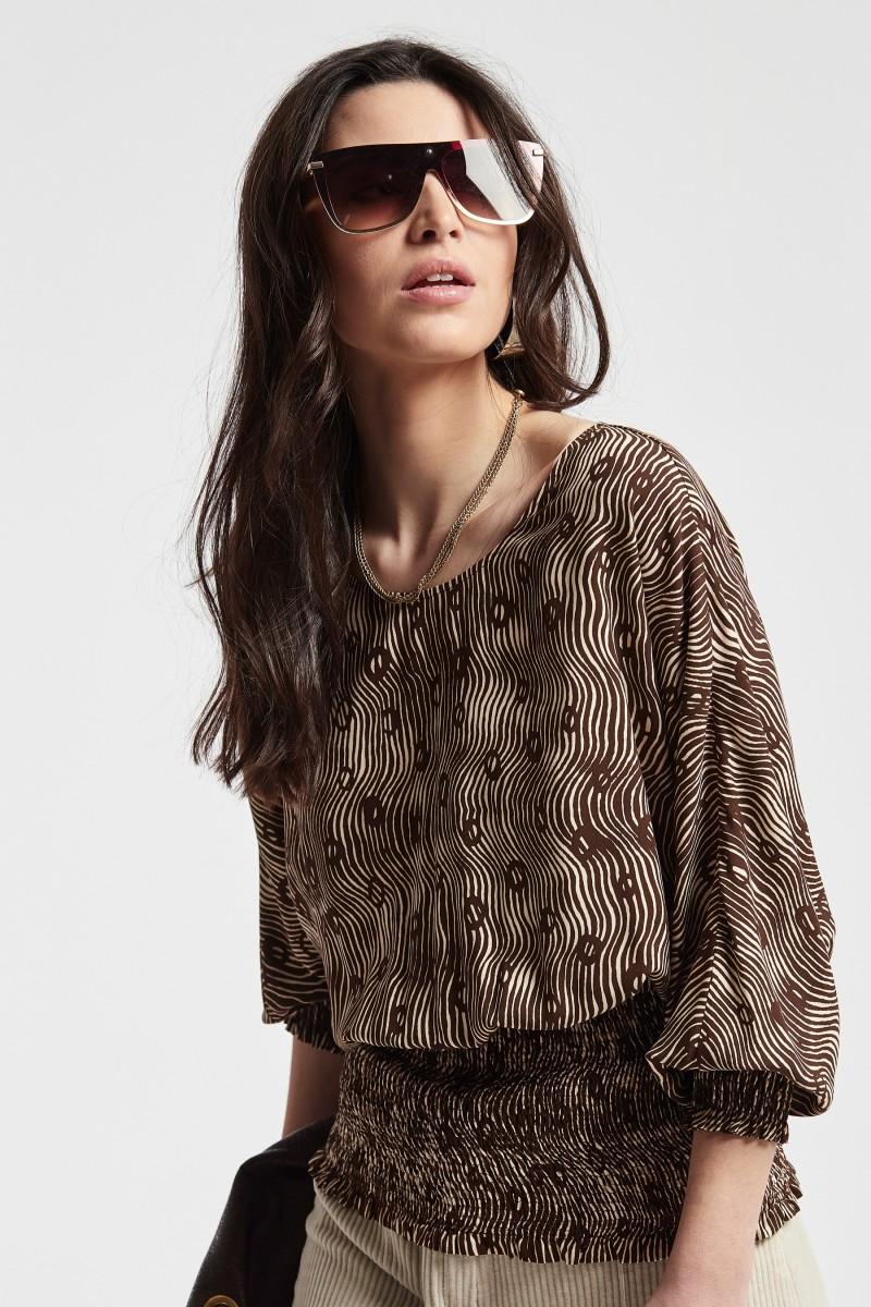 Oky Coky TOP PULPI VISCOSA ESTAMPADA