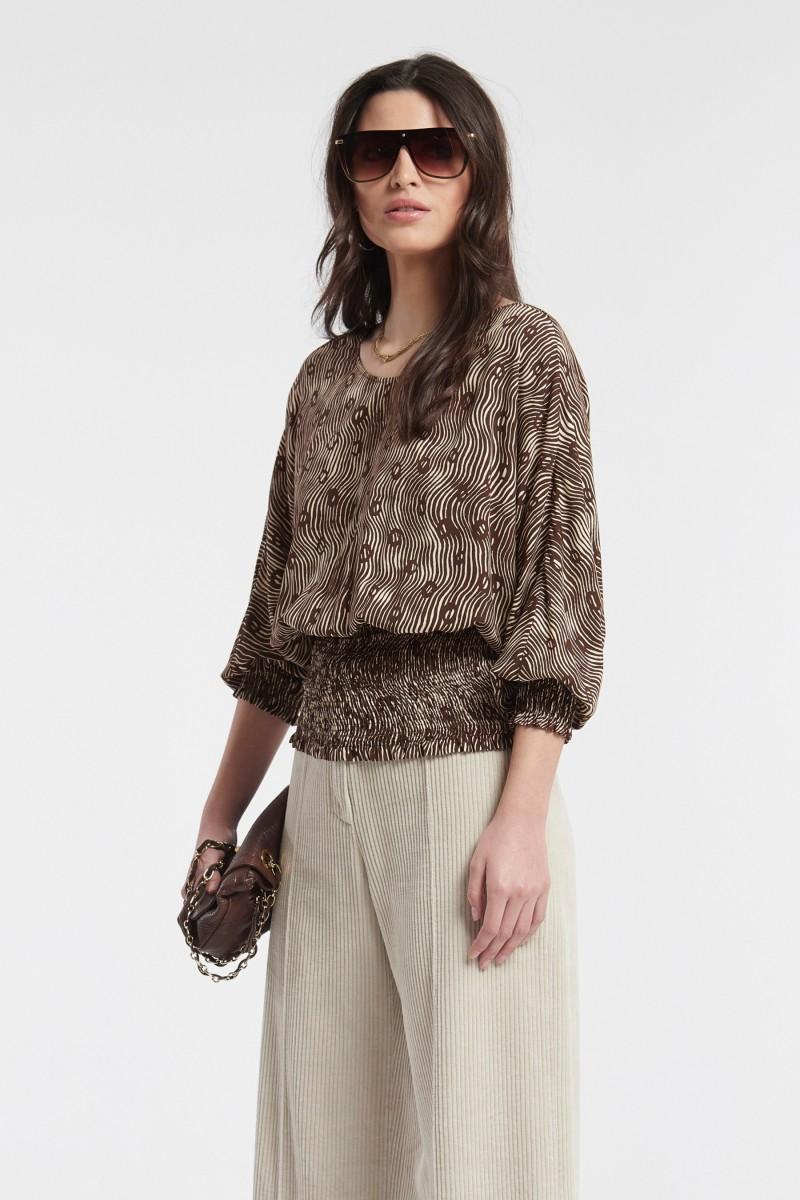 Oky Coky TOP PULPI VISCOSA ESTAMPADA