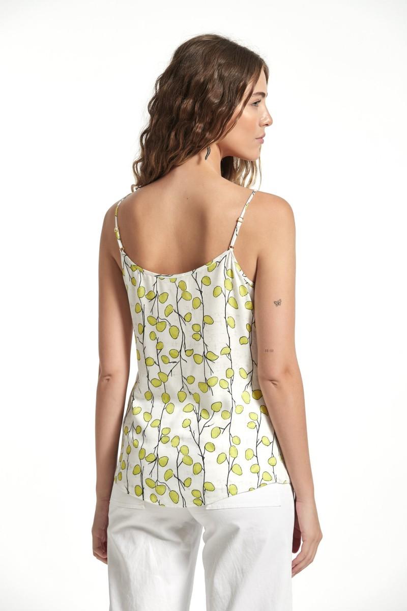 Oky Coky TOP USHER VISCOSA ESTAMPADA