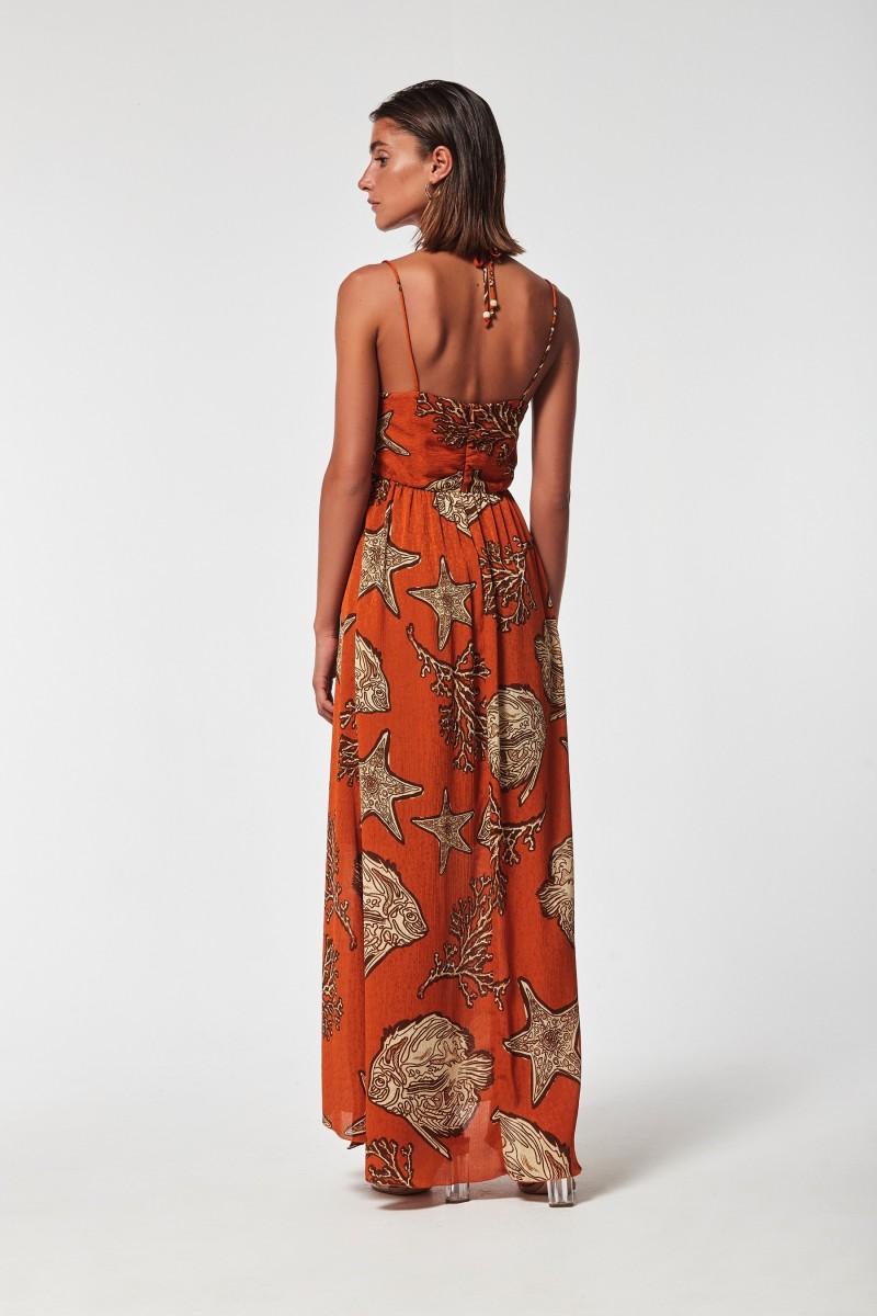 Oky Coky VESTIDO BACIL JACQUARD DE BAMBULA