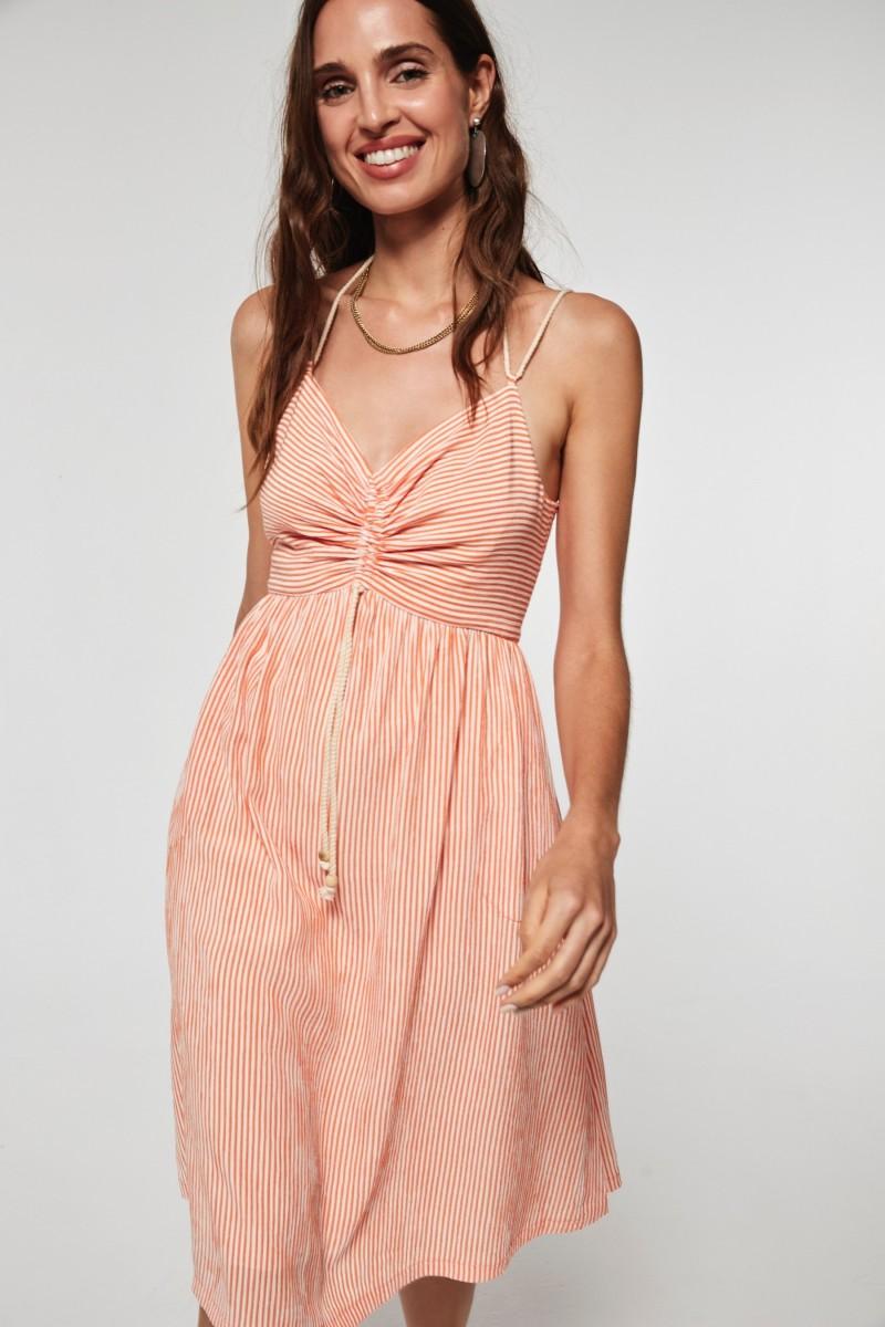 Oky Coky VESTIDO BACIL6 RAYAS BICOLOR